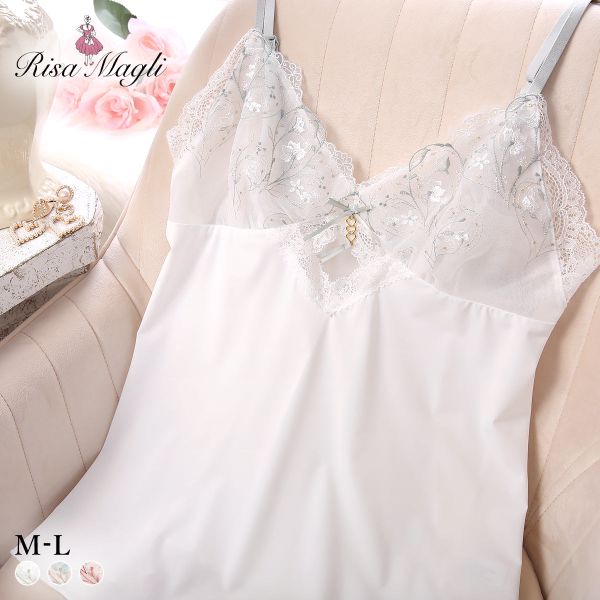 リサマリ フローチェ キャミソール ミニスリップ ランジェリー Risa Magli