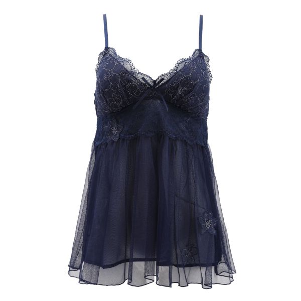 リサマリ Risa Magli ジョエル カップ付き ロング キャミソール スリップ ランジェリー