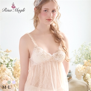 リサマリ セーヌ カップ付き キャミソール ミニスリップ ランジェリー Risa Magli
