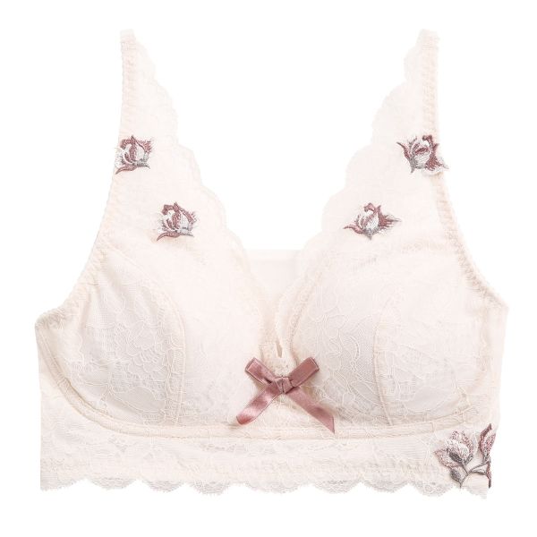 リサマリ Risa Magli レーヌ Reine クレモンス ナイトブラ ブラジャー ノンワイヤー おやすみブラ ワイヤレスブラ 単品