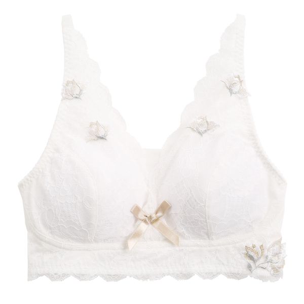 リサマリ Risa Magli レーヌ Reine クレモンス ナイトブラ ブラジャー ノンワイヤー おやすみブラ ワイヤレスブラ 単品