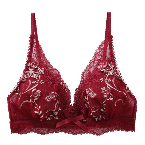 リサマリ Risa Magli レーヌ Reine フラフィー ノンワイヤー ブラジャー ソフトブラ ブラレット ワイヤレスブラ ML 単品