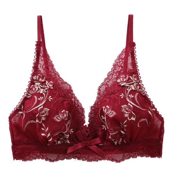 リサマリ Risa Magli レーヌ Reine フラフィー ノンワイヤー ブラジャー ソフトブラ ブラレット ワイヤレスブラ ML 単品