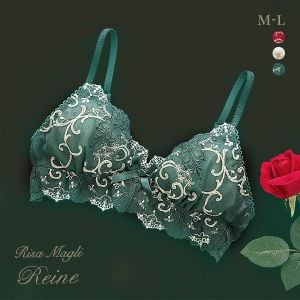 リサマリ Risa Magli レーヌ Reine シュトレン ソフトブラ ブラジャー ノンワイヤー ブラレット ワイヤレスブラ ML 単品