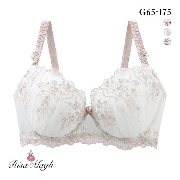 リサマリ リア 3/4カップ ブラジャー GHI グラマーブラ 大きいサイズ Risa Magli