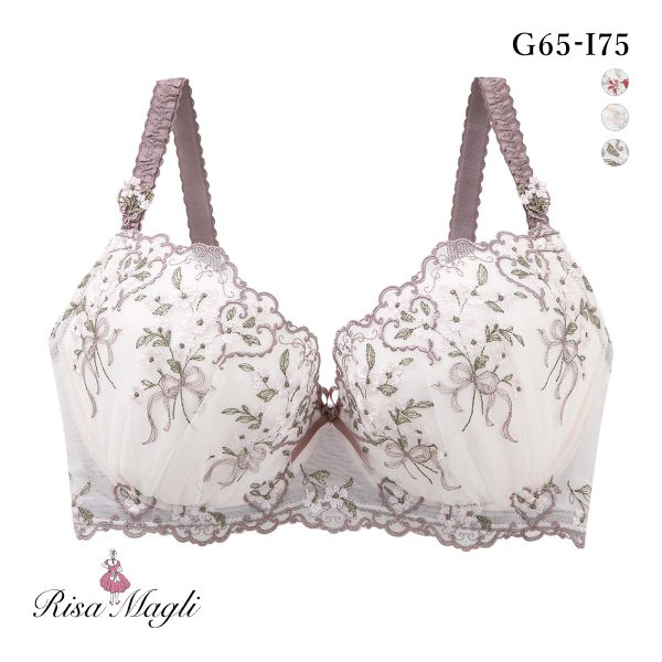 リサマリ リア 3/4カップ ブラジャー GHI グラマーブラ 大きいサイズ Risa Magli