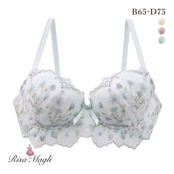 リサマリ ミリ 3/4カップ ブラジャー BCD 谷間ブラ Risa Magli