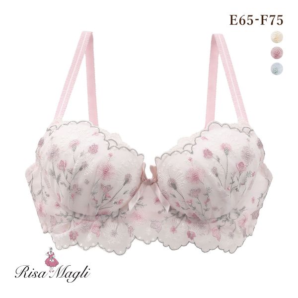 リサマリ ミリ 3/4カップ ブラジャー EF 谷間ブラ Risa Magli