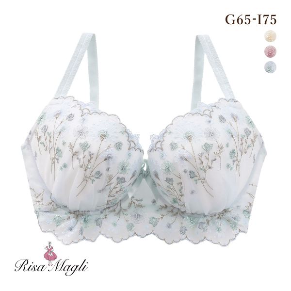リサマリ ミリ 3/4カップ ブラジャー GHI グラマーブラ 大きいサイズ Risa Magli