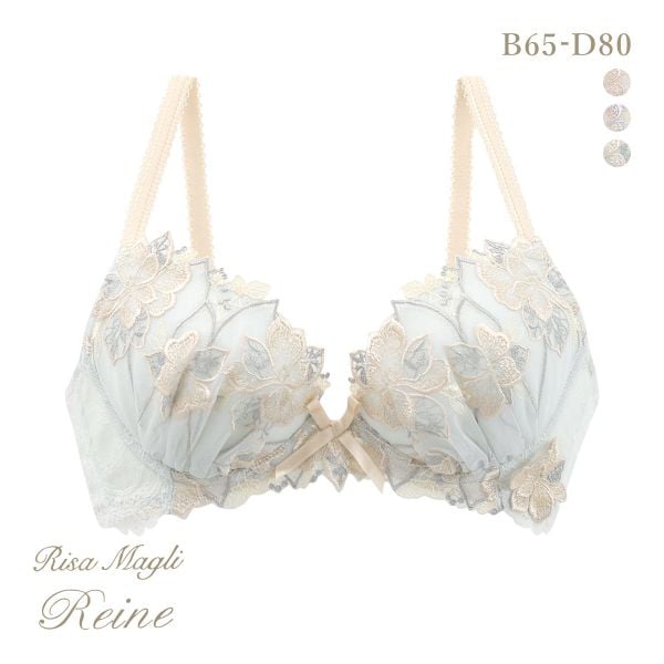 リサマリ レーヌ アデリーノ 3/4カップ ブラジャー BCD 谷間ブラ Risa Magli Reine