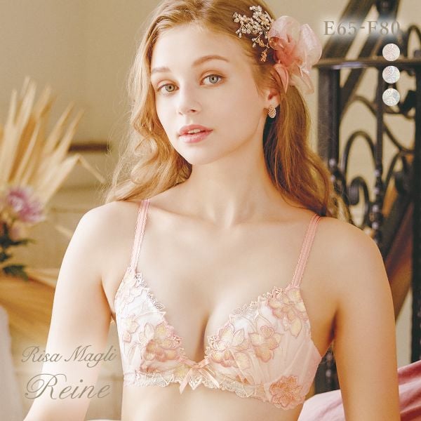 リサマリ レーヌ アデリーノ 3/4カップ ブラジャー EF 谷間ブラ Risa Magli Reine