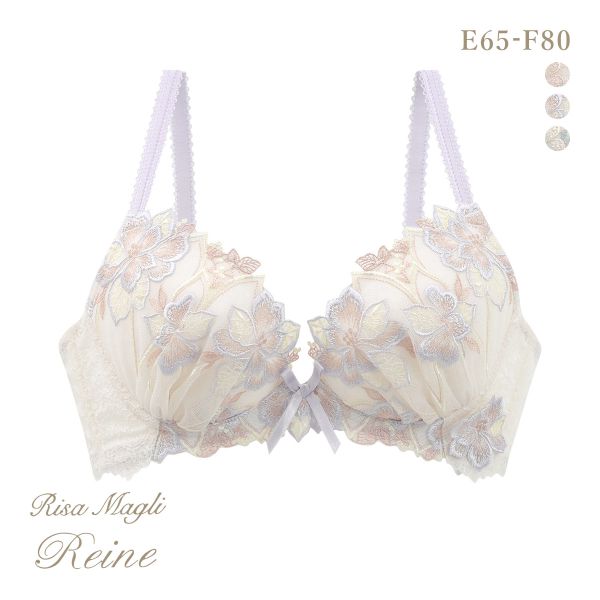 リサマリ レーヌ アデリーノ 3/4カップ ブラジャー EF 谷間ブラ Risa Magli Reine