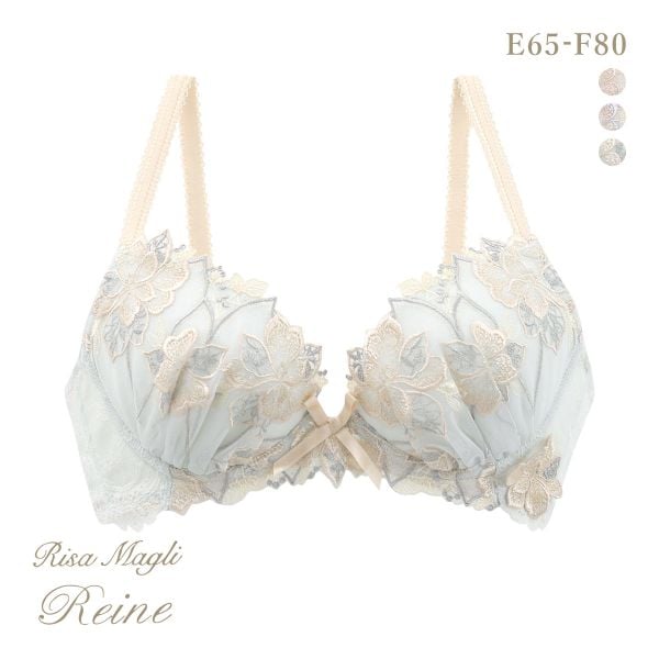 リサマリ レーヌ アデリーノ 3/4カップ ブラジャー EF 谷間ブラ Risa Magli Reine