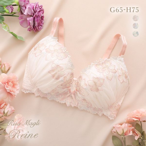 リサマリ レーヌ アデリーノ 3/4カップ ブラジャー GH 大きいサイズ Risa Magli Reine