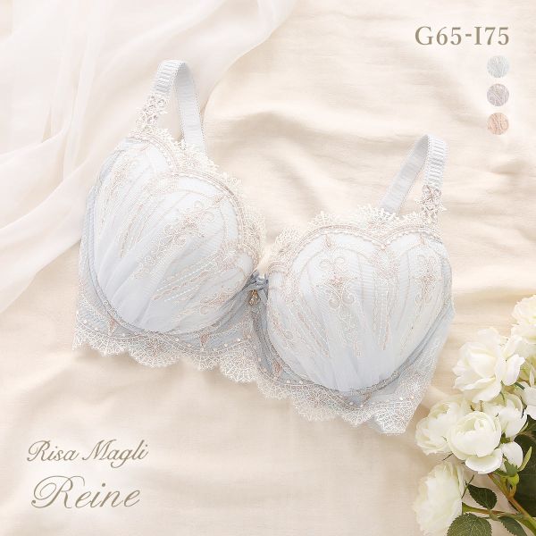 リサマリ レーヌ ターシャ ブラジャー グラマーブラ 大きいサイズ GHI Risa Magli Reine