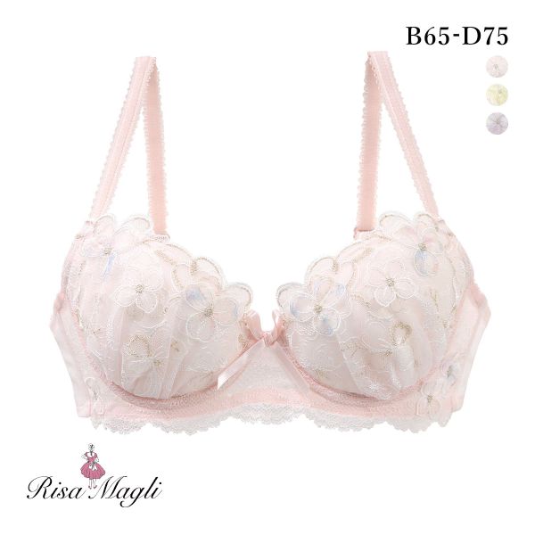リサマリ マティア 3/4カップ ブラジャー BCD 谷間ブラ Risa Magli