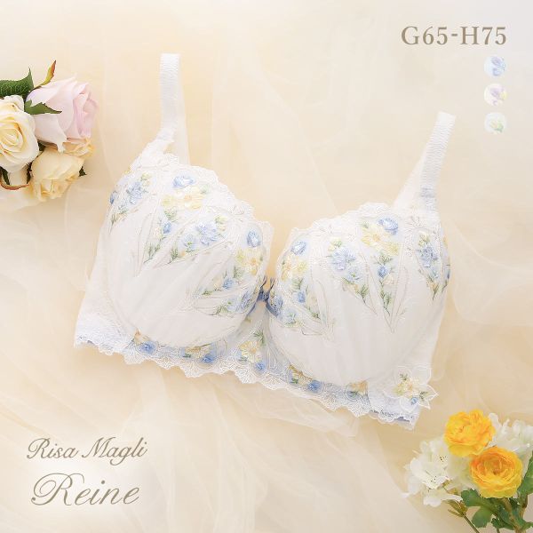 リサマリ レーヌ フロリタ ブラジャー GH グラマーブラ 大きいサイズ Risa Magli Reine