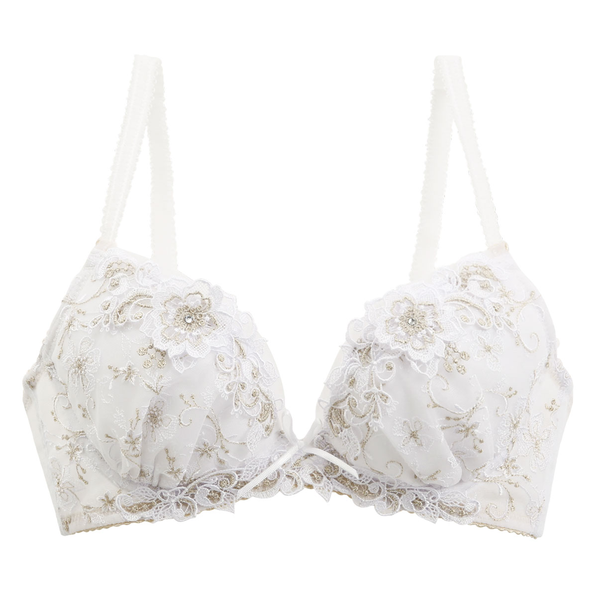 リサマリ Risa Magli レーヌ Reine ノエラ ブラジャー EF 谷間ブラ 単品(WH-ホワイト-E65)