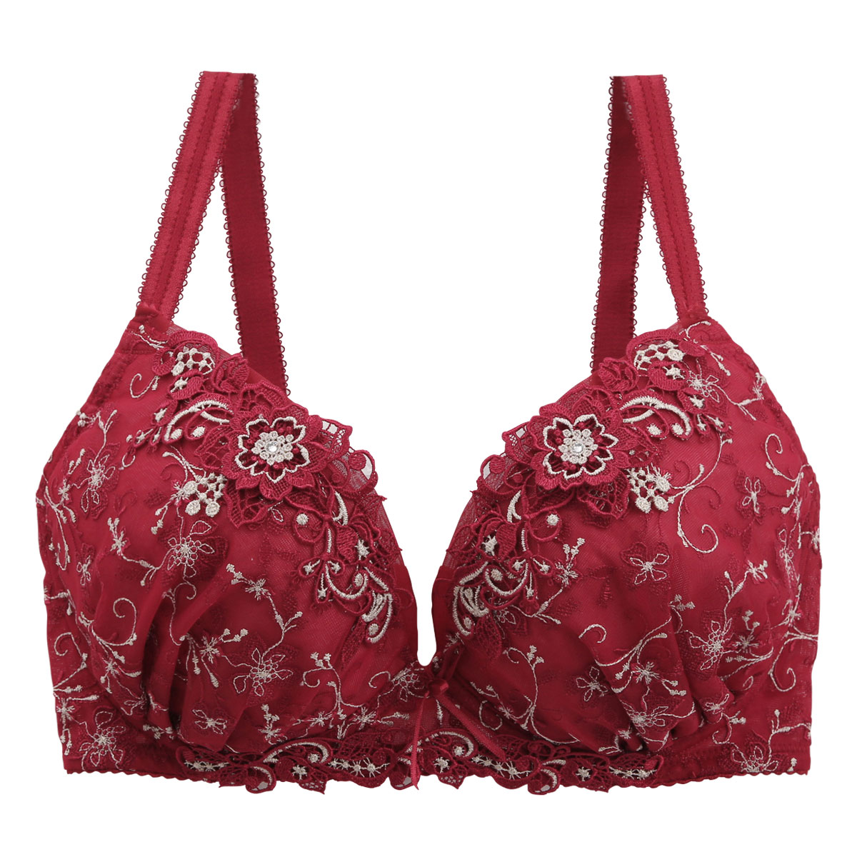 リサマリ Risa Magli レーヌ Reine ノエラ ブラジャー GH 単品(RE-レッド-G65)