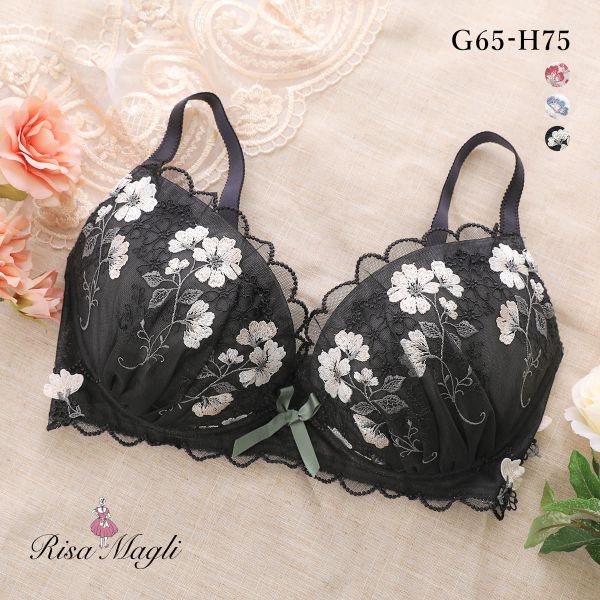 リサマリ プティット ブラジャー GH グラマーブラ 大きいサイズ Risa Magli リサマリ プティット ブラジャー GH グラマーブラ 大きいサイズ Risa Magli