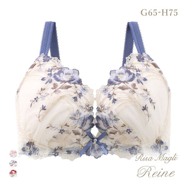 リサマリ レーヌ サリー 3/4カップ ブラジャー GH 大きいサイズ 単品 Risa Magli Reine