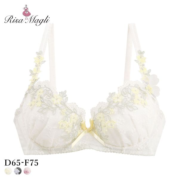 リサマリ ジニー 3/4カップ ブラジャー DEF 谷間ブラ 大きいサイズ Risa Magli