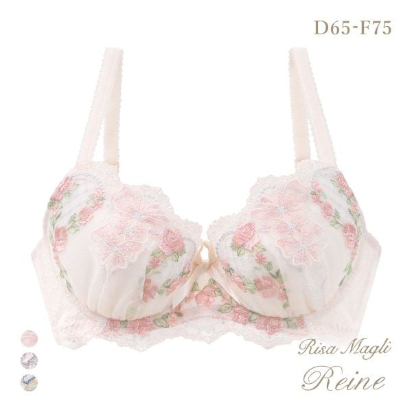 リサマリ レーヌ リピネ ブラジャー DEF 谷間ブラ 大きいサイズ Risa Magli Reine