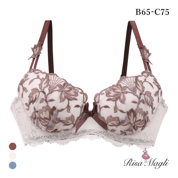 リサマリ エレノア 3/4カップ ブラジャー BC 谷間ブラ Risa Magli