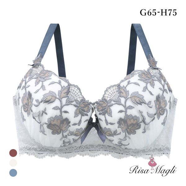 リサマリ エレノア 3/4カップ ブラジャー GH グラマーブラ 大きいサイズ Risa Magli