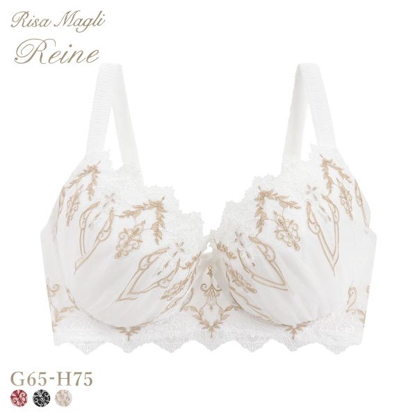リサマリ レーヌ ジュエリー 3/4カップ ブラジャー GH 大きいサイズ Risa Magli Reine