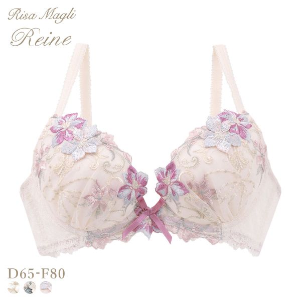 リサマリ レーヌ ヴァネッサ 3/4カップ ブラジャー DEF 谷間ブラ 大きいサイズ Risa Magli Reine