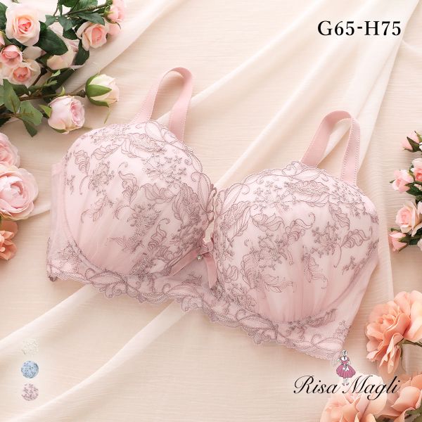 リサマリ ナンシー ブラジャー GH グラマーブラ 大きいサイズ Risa Magli