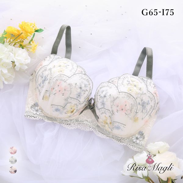 リサマリ フェリーチェ ブラジャー GHI 大きいサイズ Risa Magli リサマリ フェリーチェ ブラジャー GHI 大きいサイズ Risa Magli