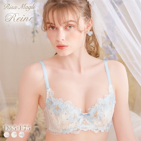 リサマリ レーヌ リカルダ ブラジャー D Make Type DEF 脇高ブラ 大きいサイズ Risa Magli Reine