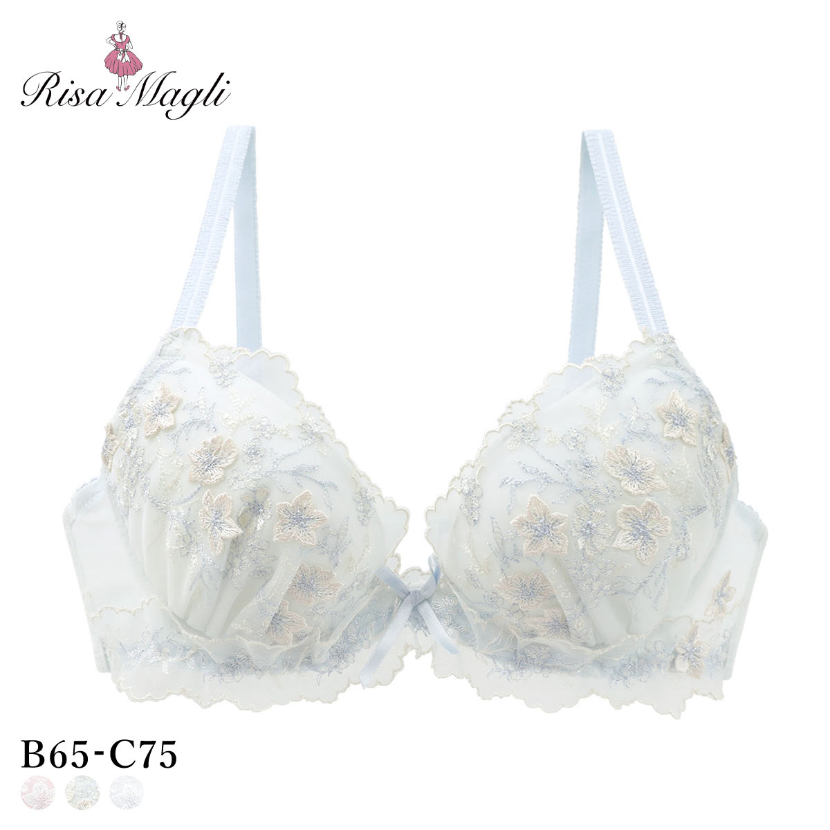 リサマリ フリート ブラジャー BC リサマリミラクル谷間ブラ Risa Magli(SX-サックス-B65)