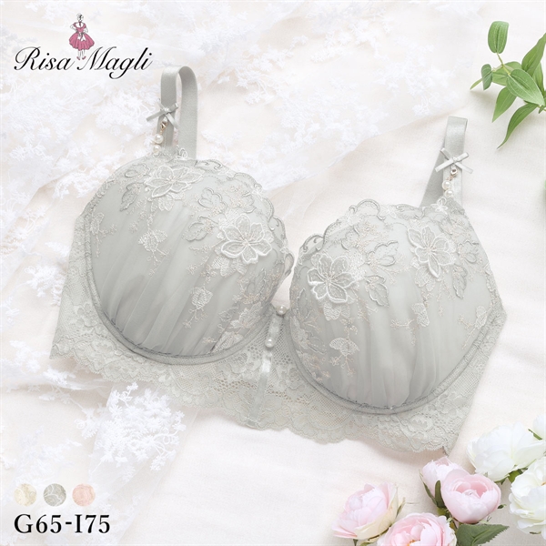リサマリ ディアンタ ブラジャー グラマーブラ バストアップタイプ GHI 大きいサイズ Glamor Bra Risa Magli