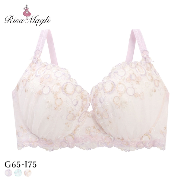 リサマリ アンチェ ブラジャー グラマーブラ Glamor Bra バストアップタイプ GHI 大きいサイズ Risa Magli