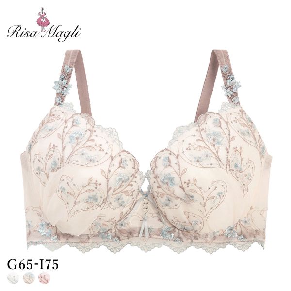 リサマリ フローチェ ブラジャー GH グラマーブラ Glamor Bra バストアップタイプ 大きいサイズ Risa Magli
