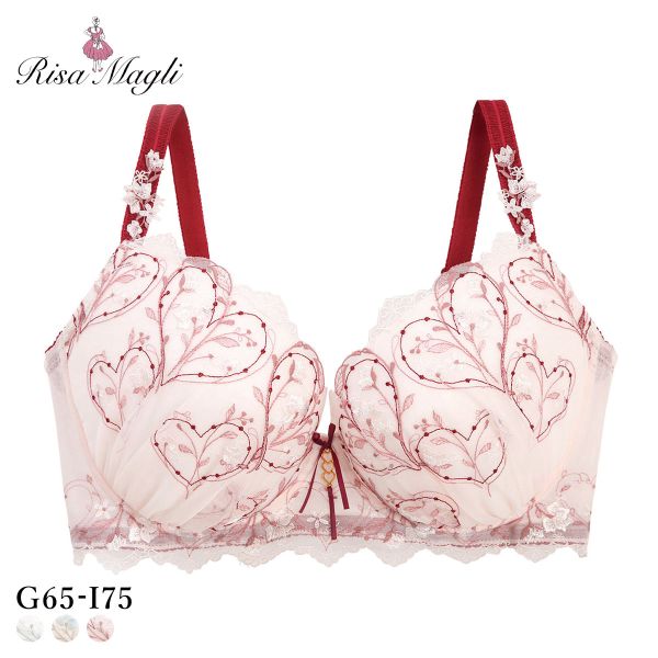 リサマリ フローチェ ブラジャー GH グラマーブラ Glamor Bra バストアップタイプ 大きいサイズ Risa Magli