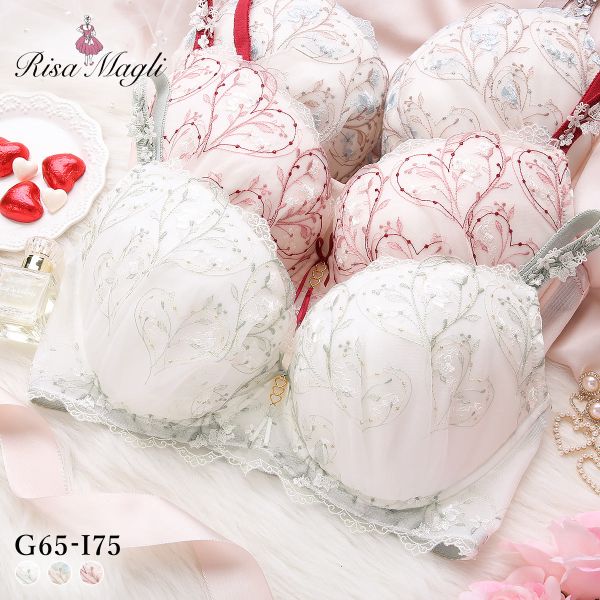 リサマリ フローチェ ブラジャー GH グラマーブラ Glamor Bra バストアップタイプ 大きいサイズ Risa Magli