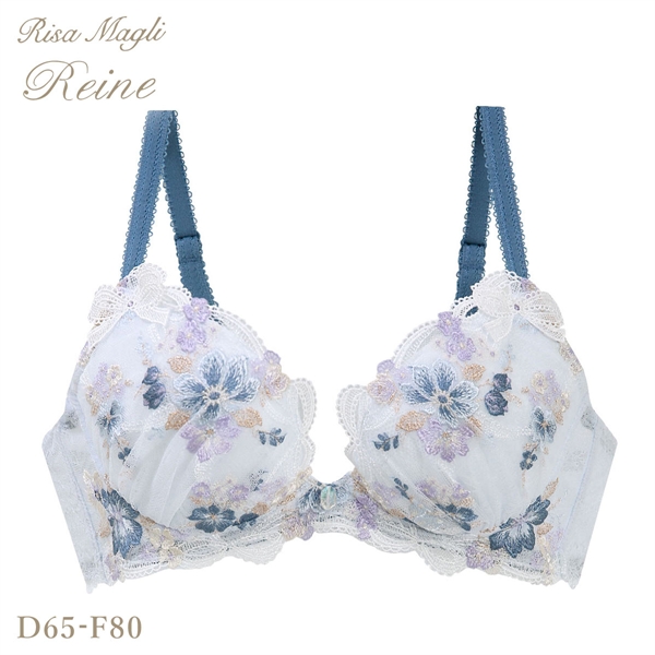 リサマリ レーヌ ダニエラ 3/4カップ ブラジャー DEF V Make Type 谷間ブラ 大きいサイズ 単品 Risa Magli Reine