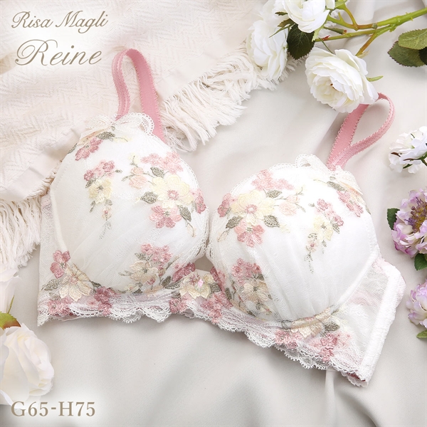 リサマリ レーヌ ダニエラ 3/4カップ ブラジャー GH グラマーブラ V Make Type 大きいサイズ 単品 Risa Magli Reine