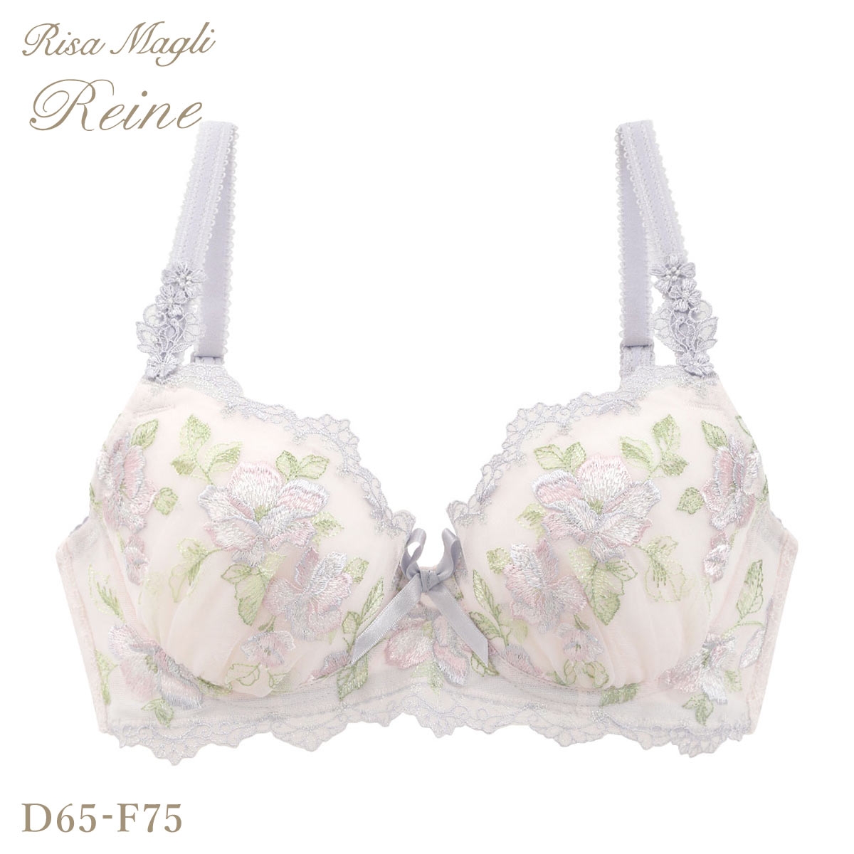 リサマリ レーヌ マルレーン ブラジャー DEF S Make Type 谷間ブラ 単品 Risa Magli Reine(PI-ピンク-D65)