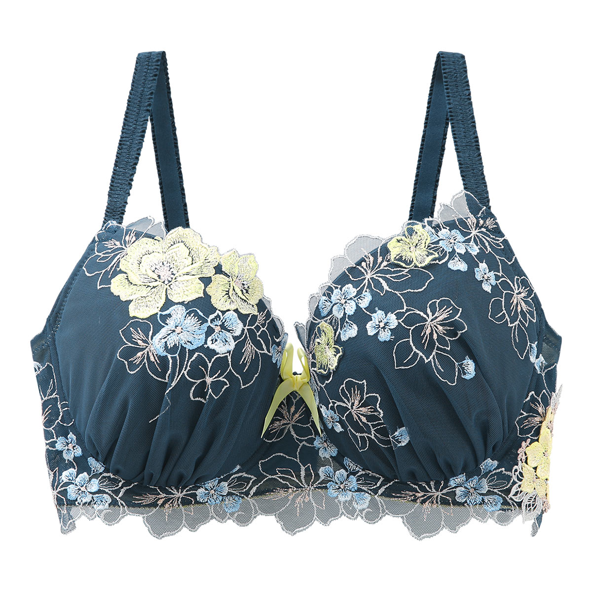 リサマリ Risa Magli レーヌ Reine メアリー ブラジャー GH 単品(NV-ネイビー-G65)