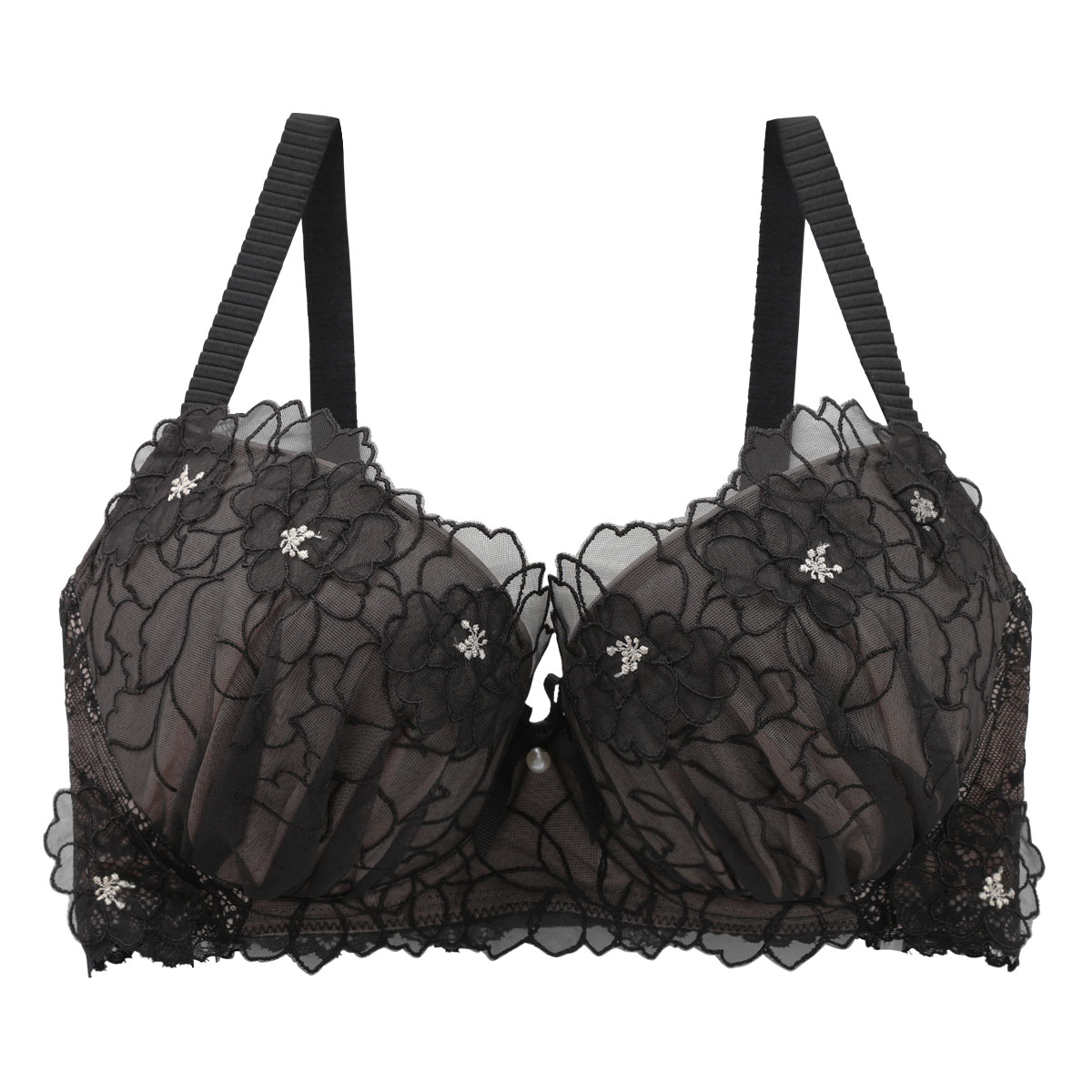 リサマリ Risa Magli レーヌ Reine スティーナ ブラジャー GH グラマーブラ 単品(BK-ブラック-G65)