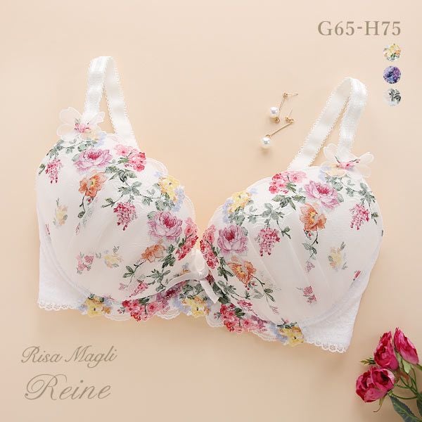 リサマリ Risa Magli レーヌ Reine リシェ 3/4カップ ブラジャー GH 単品