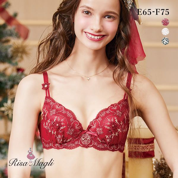 30%OFF リサマリ Risa Magli ノエリア ブラジャー EF 谷間ブラ 大きいサイズ 単品 30%OFF リサマリ Risa Magli ノエリア ブラジャー EF 谷間ブラ 大きいサイズ 単品