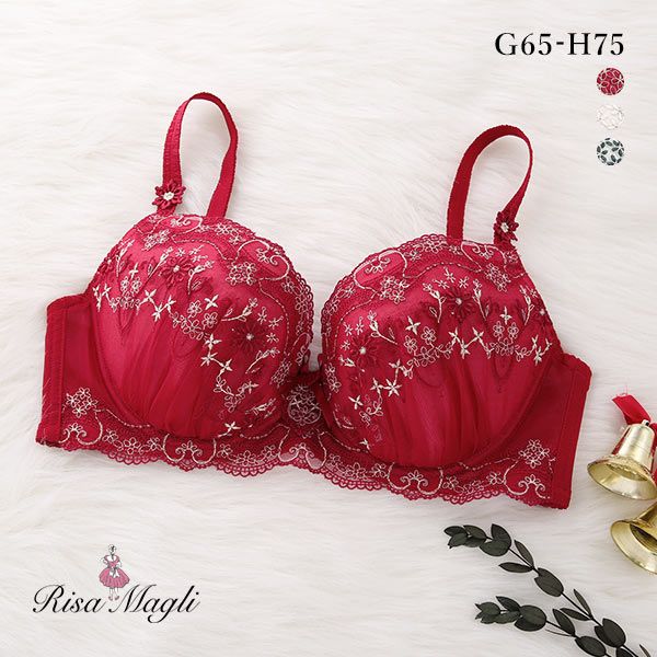 リサマリ Risa Magli ノエリア ブラジャー GH 大きいサイズ 単品