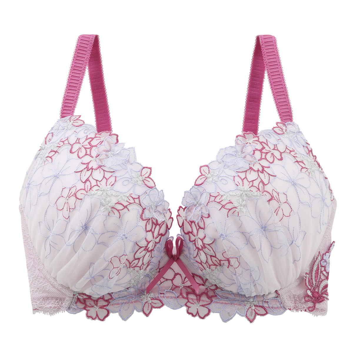 リサマリ Risa Magli レーヌ Reine ナタリア 3/4カップ ブラジャー GH 単品(PI-ピンク-G65)