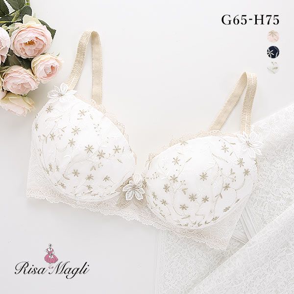 50%OFF リサマリ Risa Magli リュシル ブラジャー GH グラマーブラ 単品 50%OFF リサマリ Risa Magli リュシル ブラジャー GH グラマーブラ 単品